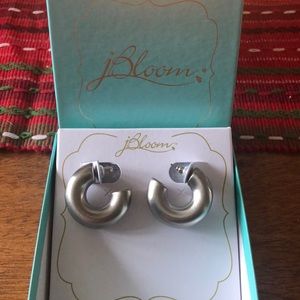 Jbloom Chunky 3/4 Hoop Earrings